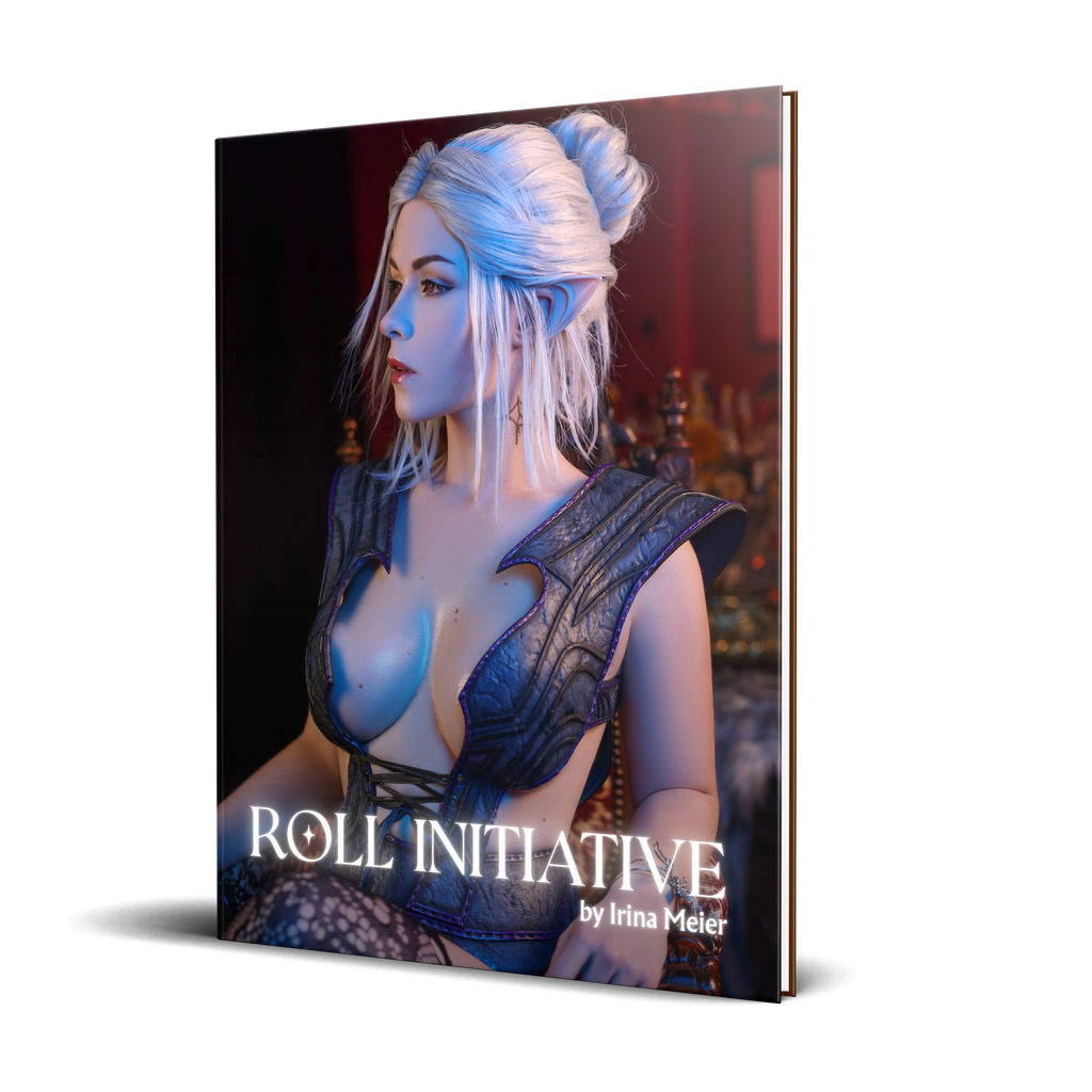 Roll Initiative / BG3 inspired Hardcover Photobook - by Irina Meier